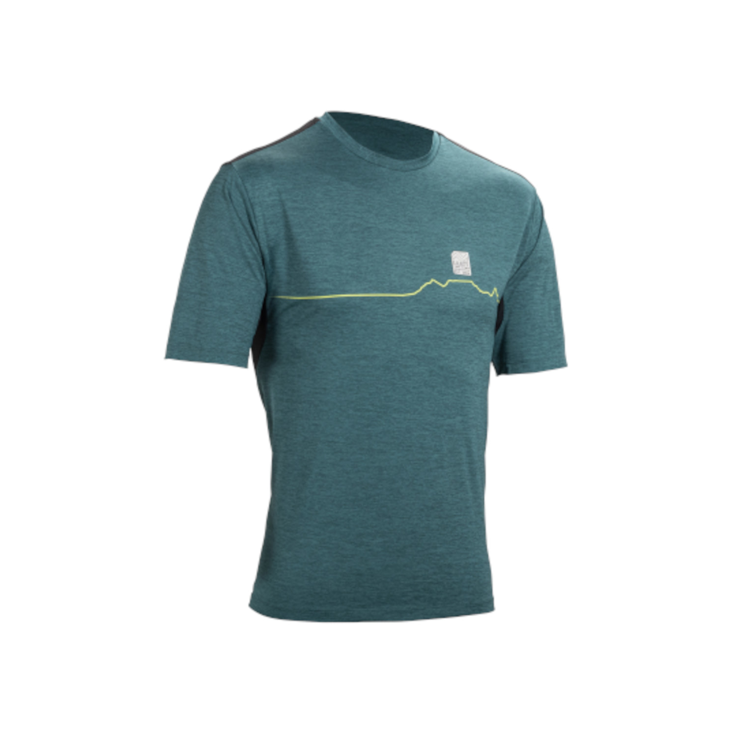 MAGLIA MANICHE CORTE TRAIL 1.0 - TEAL